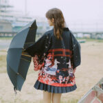 Veste kimono femme style yukata pour une allure élégante