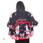 Veste légère kimono pour femme, idéale pour les soirées décontractées
