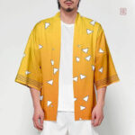 Veste Kimono Zenitsu pour homme, style moderne et décontracté
