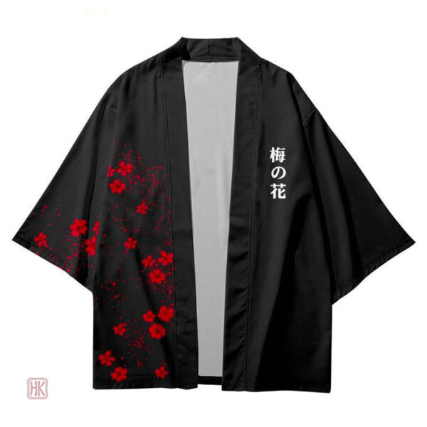 Veste japonaise élégante en tissu léger