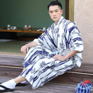 Yukata léger pour les chaudes soirées d'été