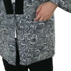 Pyjama kimono homme, design traditionnel japonais