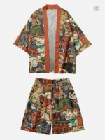 Kimono homme Yukata, style Tokyo, confort et élégance