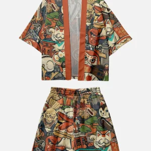Kimono homme Yukata, style Tokyo, confort et élégance