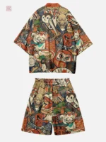 Pyjama Yukata pour homme, inspiration japonaise moderne