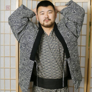 Pyjama kimono homme, design classique et élégant