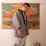Yukata homme vintage en style kimono