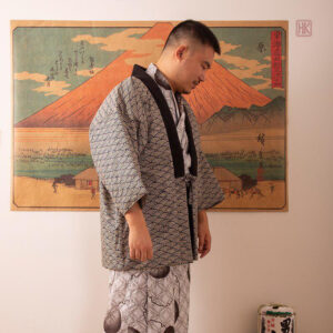 Yukata homme vintage en style kimono
