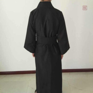 Pyjama kimono homme, design noir raffiné et moderne