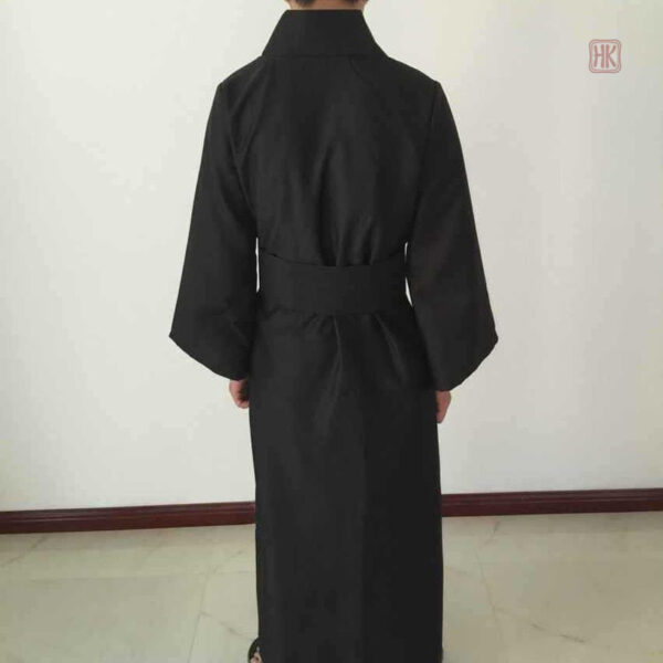 Pyjama kimono homme, design noir raffiné et moderne