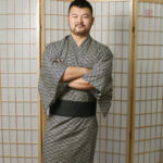 Pyjama kimono homme avec motifs japonais élégants