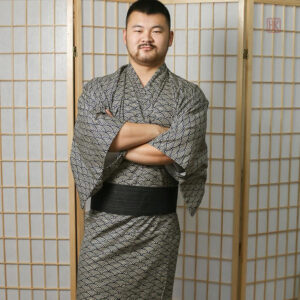 Pyjama kimono homme avec motifs japonais élégants